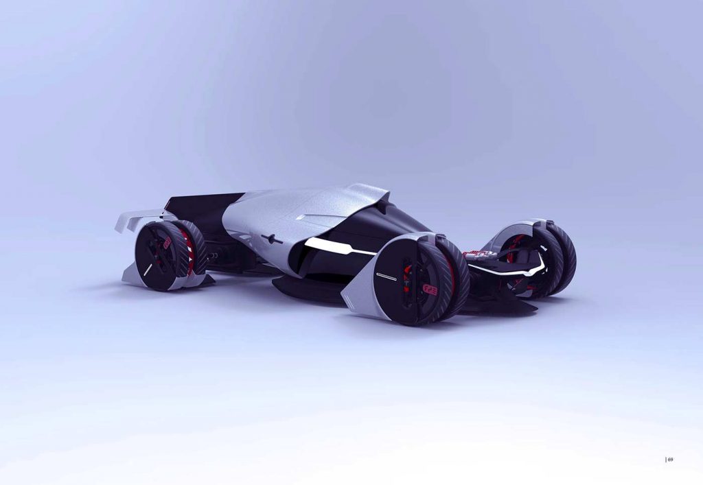 Estudantes desenvolvem carro de corrida movido a energia eólica para Tesla