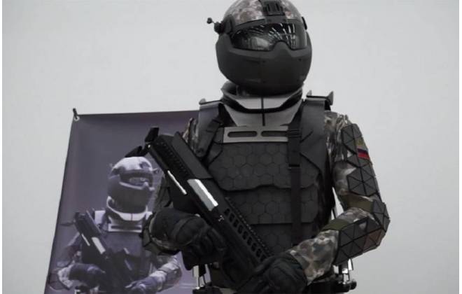 Futuro uniforme militar russo transforma soldados em Stormtroopers