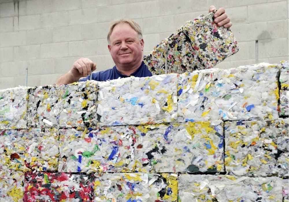 Esses blocos sustentáveis foram feitos de plásticos retirados dos oceanos