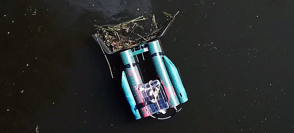 Conheça o robô que poderá ser controlado via internet para limpar um rio remotamente