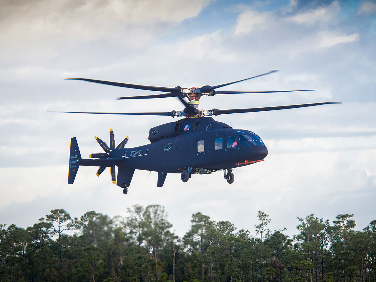 Maiden Flight of Sikorsky-Boeing’s Defiant Helicopter