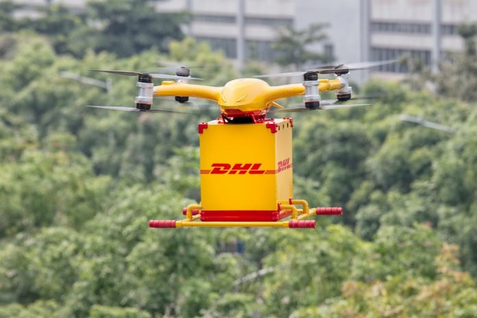 DHL Express inicia serviço de entrega com drones na China
