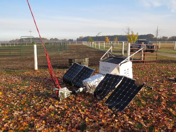 Satélite ‘Selfie Espacial’ da Samsung caiu em uma fazenda nos Estados Unidos.