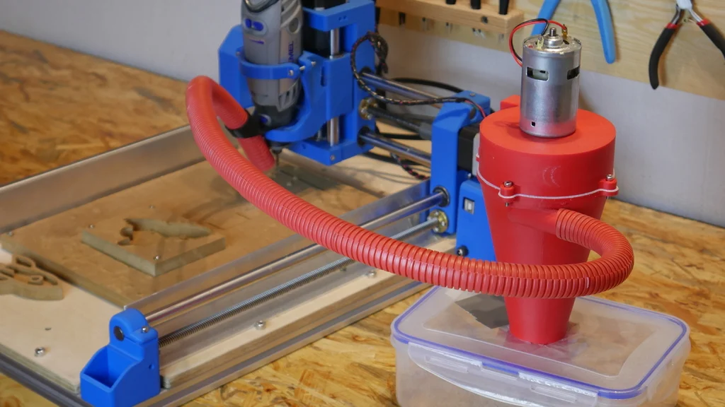 Mini Aspirador de Pó para CNC: Um Projeto Prático para um Ambiente Mais Limpo